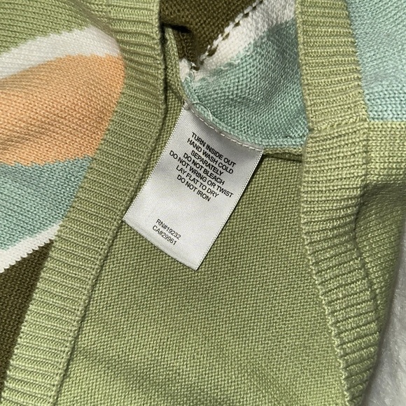 Alfred Dunner knit Colorful Patterned Women's Sweater size 1X - Picture 5 of 8